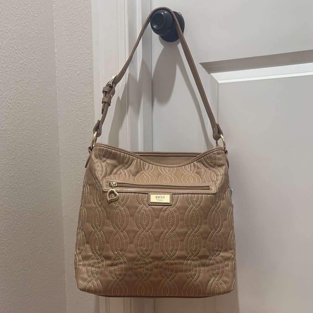 Gigi Hill  Los Angeles Tan Shoulder Bag